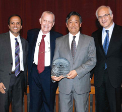 Drs from left to right : Abhi Humar, Thomas Starzl, John Fung, Fadi Lakkis